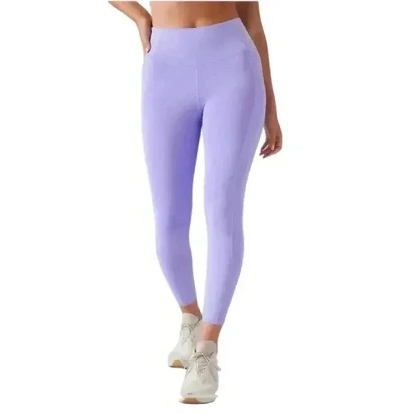 Athleta Ultimate Stash 7/8 Tights / Leggings in Madeira Purple SZ S/P Sold Out - Picture 1 of 6